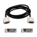 Belkin DVI-D/DVI-D, M/M, 1.8m DVI cable Black