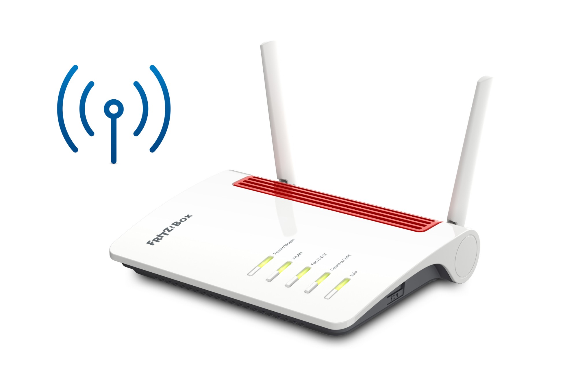 Box FRITZ! 6850 LTE wireless router Gigabit Ethernet Dual-band (2.4 GH