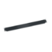 Middle Atlantic 1 RU Flanged Blank Rack Panel, Black Brushed and Anodized Aluminum