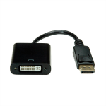 VALUE 12.99.3137 video cable adapter 0.15 m DisplayPort DVI-D Black