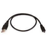 Monoprice 1.5ft USB 2.0 USB cable 17.7" (0.45 m) USB A Micro-USB B Black