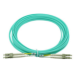 BlueOptics BK837A Glasvezel kabel 0,5 m LC OM3 Aqua-kleur