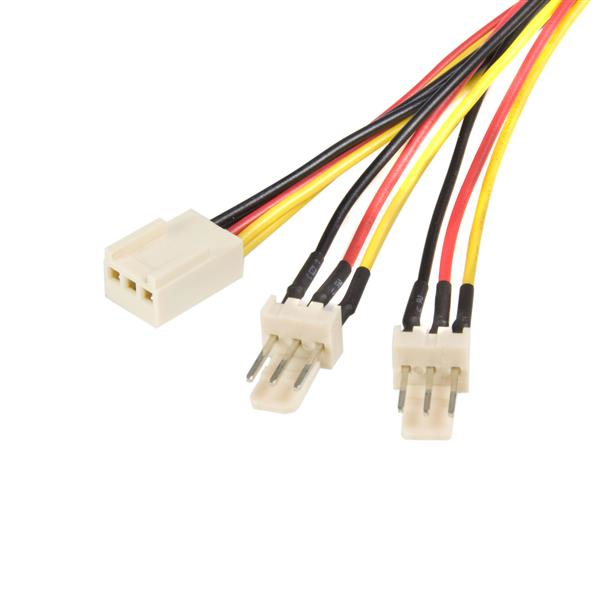 Image of StarTech.com 12in TX3 Fan Power Splitter Cable