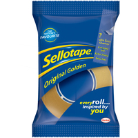 Sellotape+E+GOLDEN+TAPE+18MMX33MM
