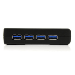 StarTech.com Hub SuperSpeed USB 3.0 noir 4 ports