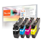 Peach 320280 inktcartridge 4 stuk(s) Compatibel Zwart, Cyaan, Magenta, Geel