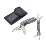 TROIKA TOL46/GY multi tool pliers Pocket-size 15 tools Grey