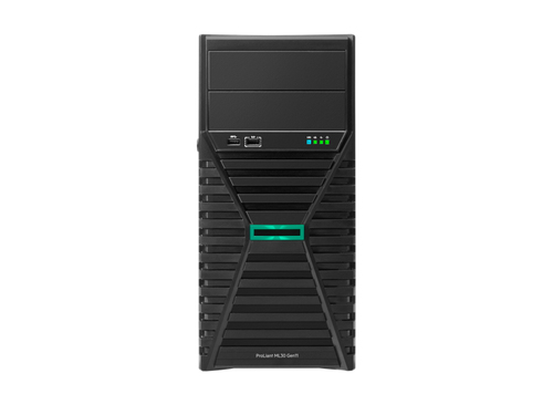 HPE HPE ProLiant ML30 Gen11 E-2434 3.4GHz 4c 1P 32GB-U 4LFF 2x960GB SSD 800W RPS EU Server - This HPE pre built server includes the following: - 1x P64339-B21 = HPE 32GB (1x32GB) Dual Rank x8 DDR5-4800 CAS-40-39-39 Unbuffered Standard Memory Kit - 2x P478
