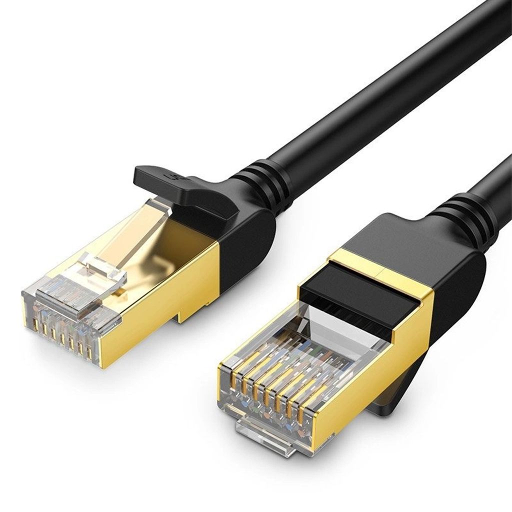 57435 UGREEN Ethernet network cable RJ45, Cat7, STP LAN, 10Gbps, 2m - Black