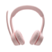 Logitech 981-001411 headphones/headset Wireless Head-band Office/Call center Bluetooth Rose