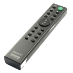 Sony 149317011 remote control Audio Press buttons