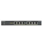 NETGEAR GS308PP Unmanaged Gigabit Ethernet (10/100/1000) Power over Ethernet (PoE) Black