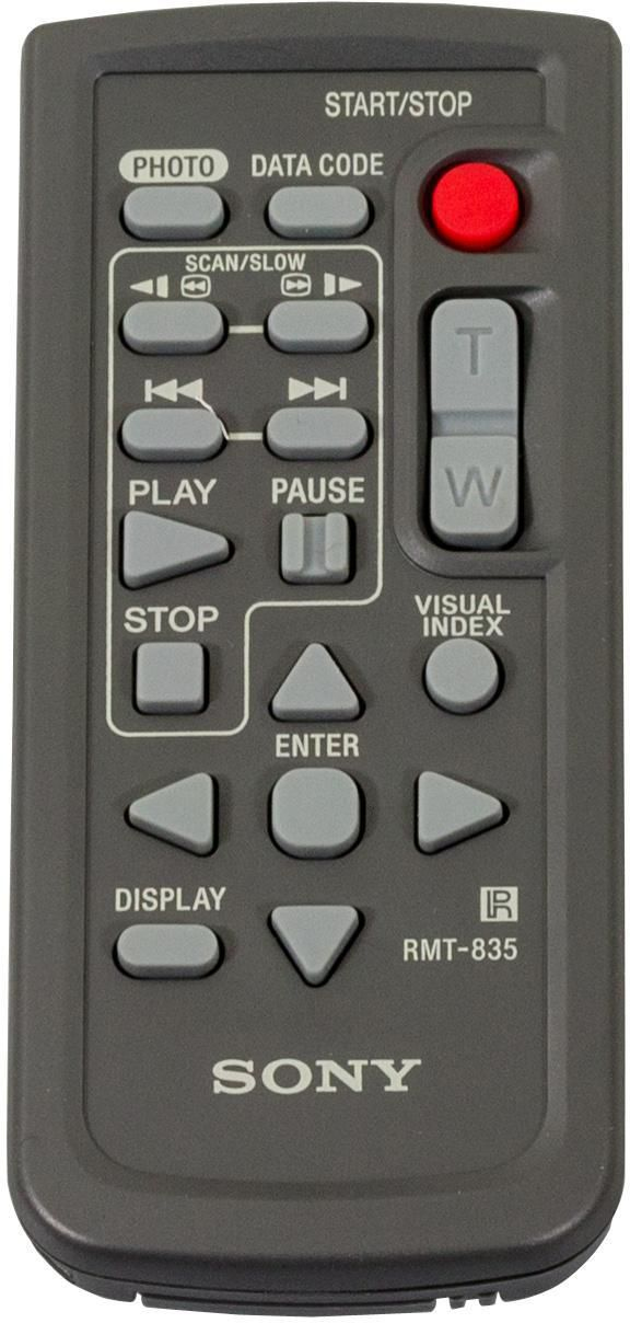 Image of Sony RMT-835 remote control Wired Press buttons
