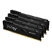 Kingston Technology FURY Beast 64GB 3200MT/s DDR4 CL16 DIMM (Kit de 4) 1Gx8 Black