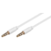 Microconnect AUDLL05W audio cable 0.5 m 3.5mm White