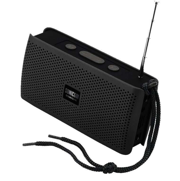 SONICGEAR SONICGO! RDO30-X Portable BT/FM/USB Speaker Black
