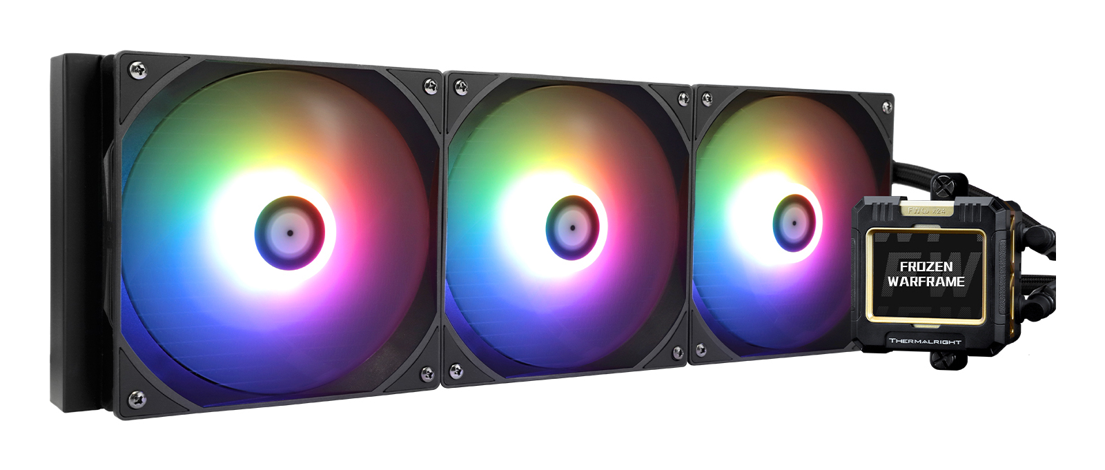 Frozen Warframe 420 ARGB Black All In One CPU Cooler - 420mm thumbnail