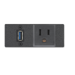 Extron 60-1940-02 outlet box Type A Black