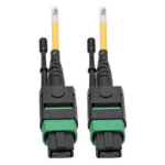 Eaton N390-01M-12-AP InfiniBand/fibre optic cable 1 m MPO/MTP OFNP Black, Green, Yellow