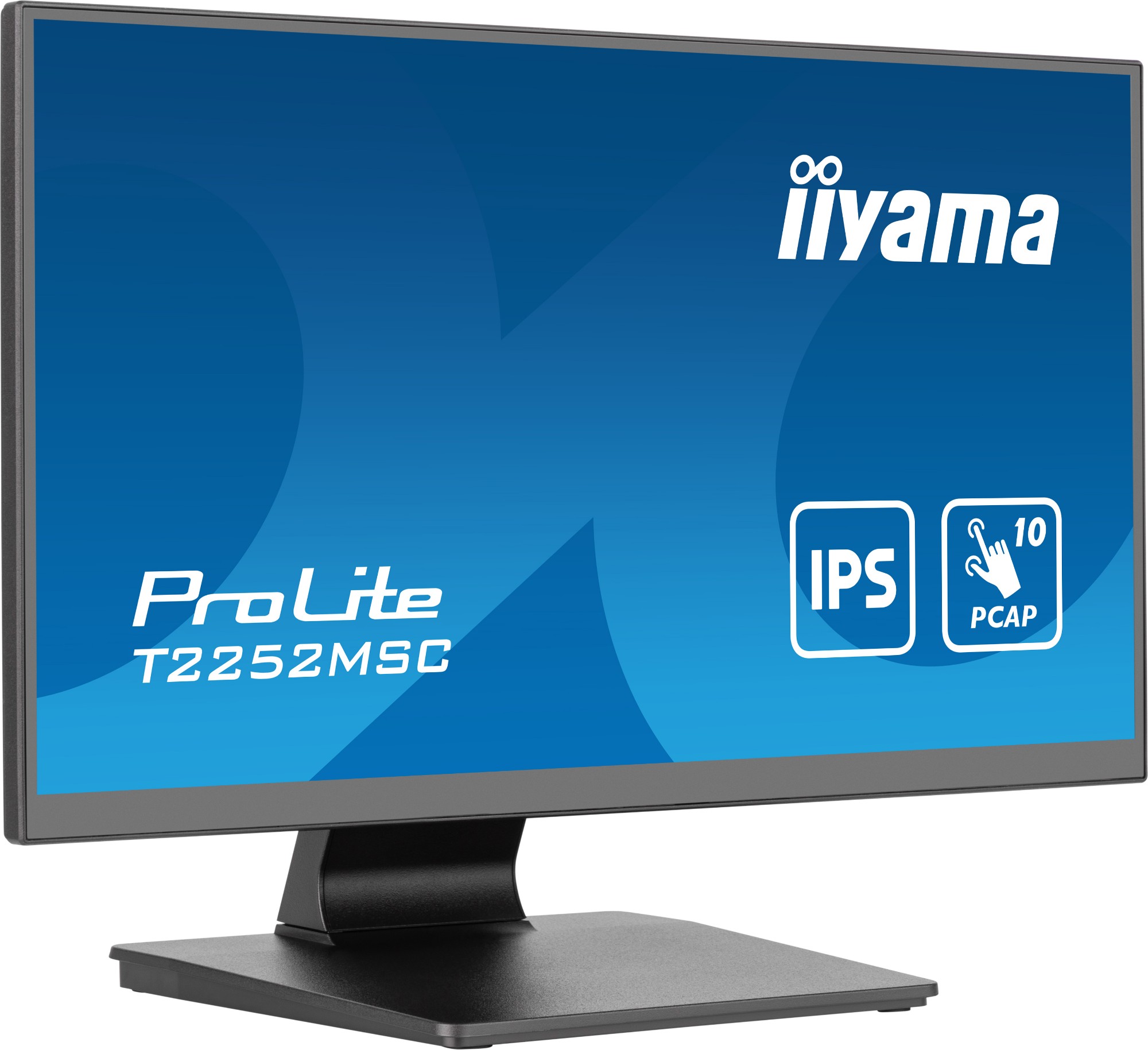 iiyama ProLite T2252MSC-B2 computer monitor 54.6 cm (21.5") 1920 x 1080 pixels Full HD LCD Touchscreen Black