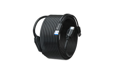 MediaRange MRCS243 USB cable USB 3.2 Gen 1 (3.1 Gen 1) 10 m 2 x USB A USB A Black