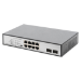 Digitus DN-95140 network switch Unmanaged Gigabit Ethernet (10/100/1000) Power over Ethernet (PoE) Black, Silver