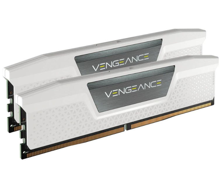 Image of Corsair Vengeance CMK32GX5M2B5200C40W memory module 32 GB 2 x 16...