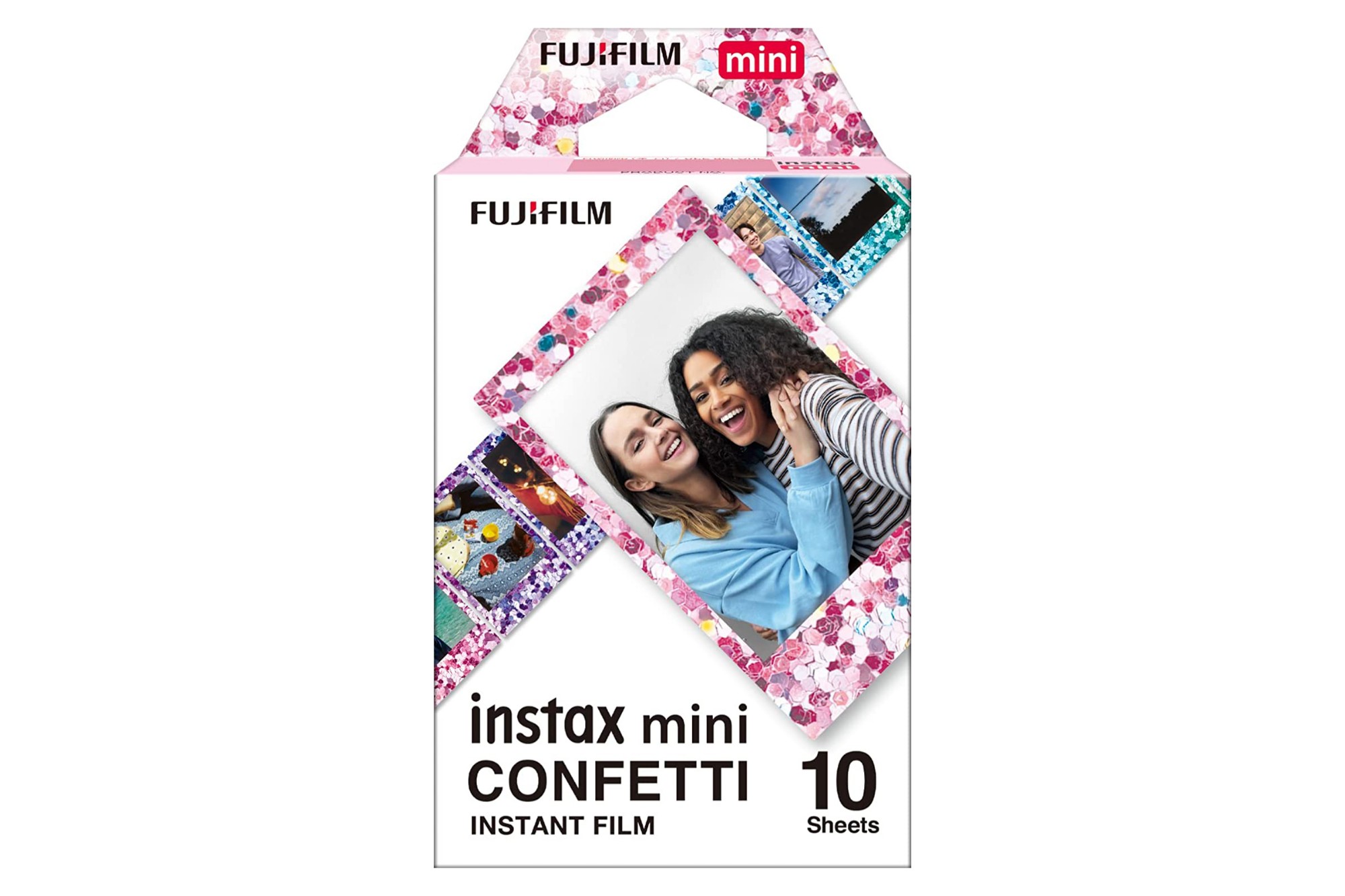 Fujifilm Instax Mini Instant Photo Film - Confetti - Pack of 10