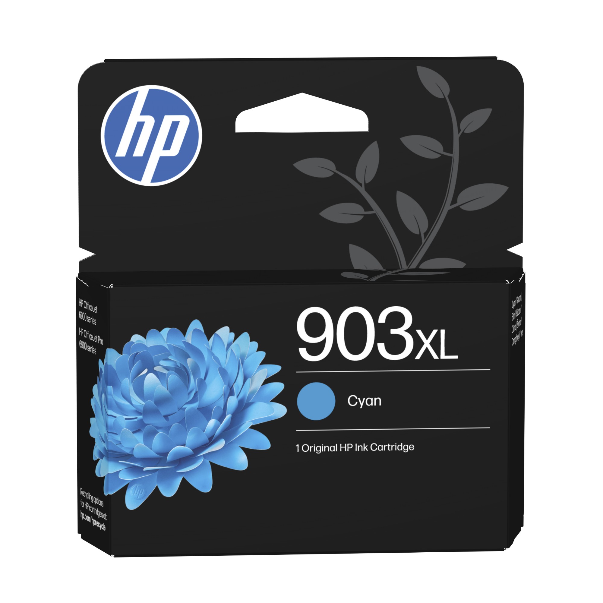 HP T6M03AE/903XL Ink cartridge cyan high-capacity, 750 pages 8.5ml for HP OfficeJet Pro 6860/6950
