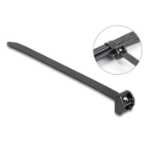 DeLOCK Cable Tie with metal tab L 457 x W 12.7 mm 10 pieces black