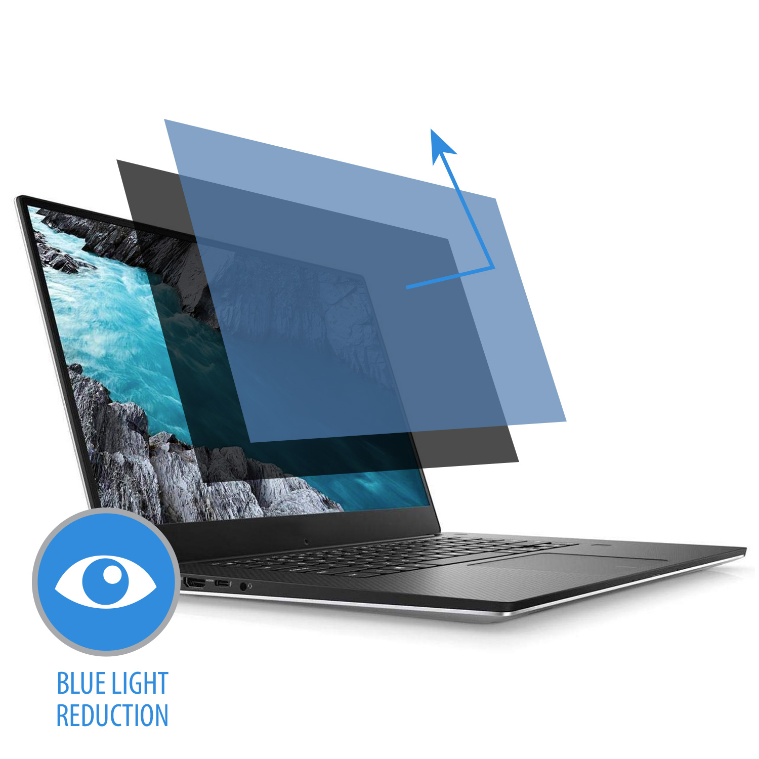 V7 13.3" Privacy Filter for Notebook - 16:9 Aspect Ratio
