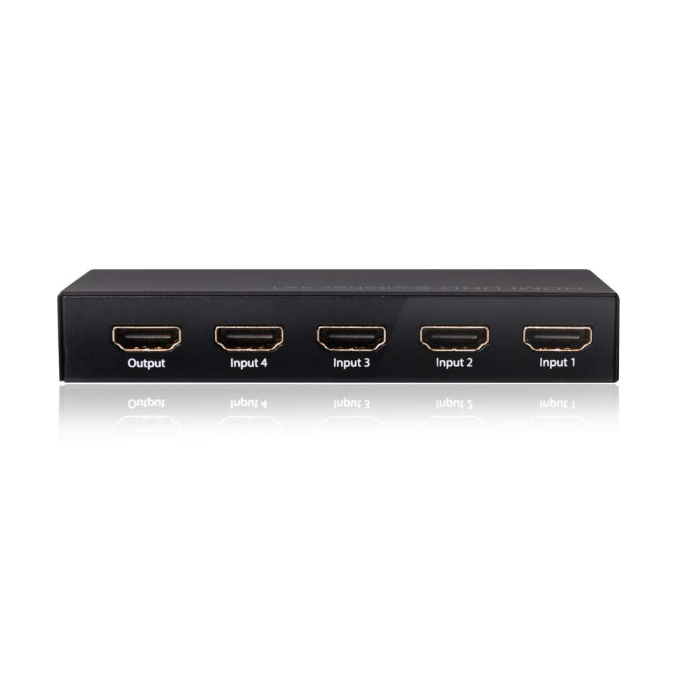 Image of CLUB3D HDMI 2.0 UHD 4K60Hz SwitchBox 4 ports and included IR...