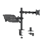 LogiLink Monitor mount, 17''-32'' with Laptop Holder, steel