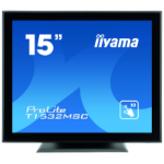 iiyama ProLite T1532MSC-B5AG touch screen monitor 38.1 cm (15") 1024 x 768 pixels Black