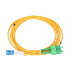 Extralink Patchcord SC/APC-LC/UPC Single Mode, Duplex, G652D, 3mm, 2m