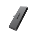 Sitecom AC-1005 interface hub USB 3.2 Gen 1 (3.1 Gen 1) Type-C 480 Mbit/s Black, Grey