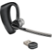 POLY Voyager Legend Headset + USB-A naar micro-USB-kabel + oplaadstatief zonder stekker