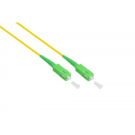 Alcasa LW-S930SASA Glasvezel kabel 30 m LC SC OS2 Geel