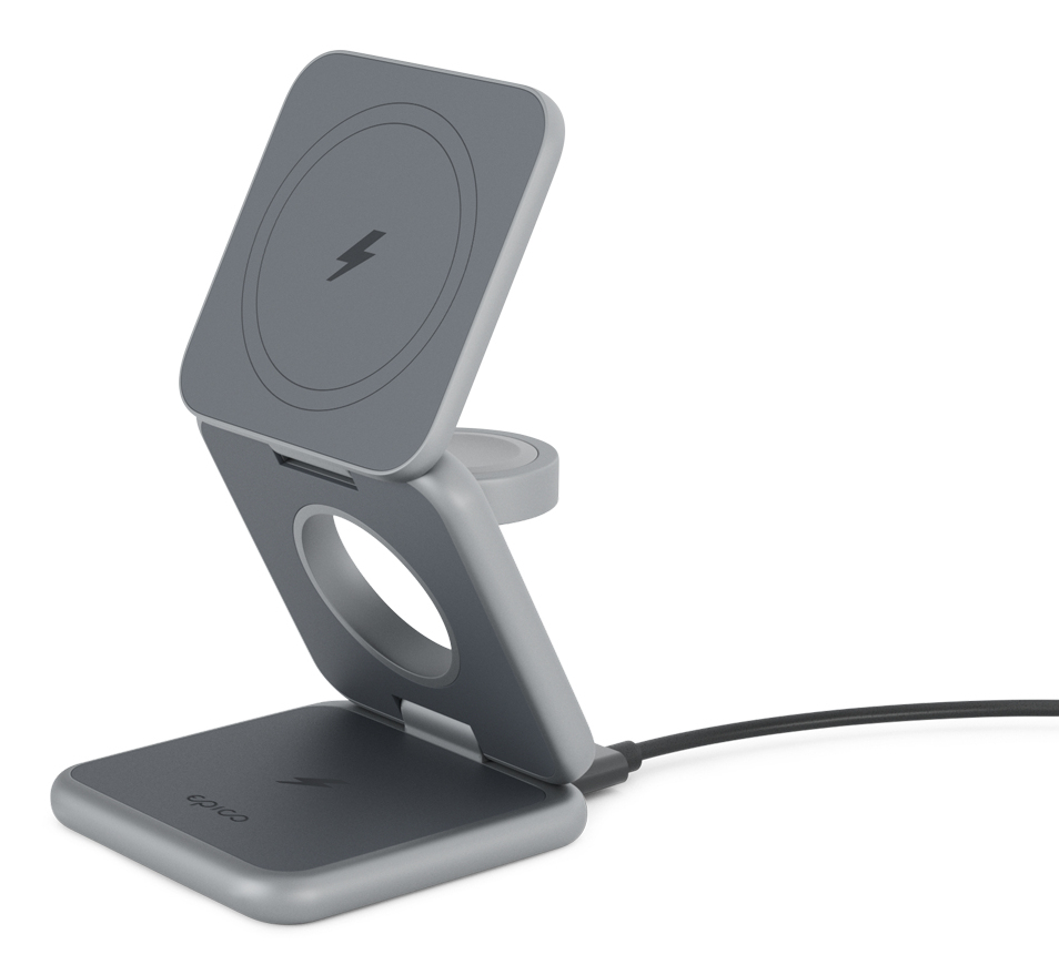 Epico Mag+ Universal Grey USB Wireless charging Indoor