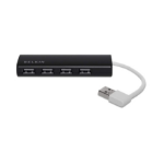 Belkin F4U042BT interface hub 480 Mbit/s Black