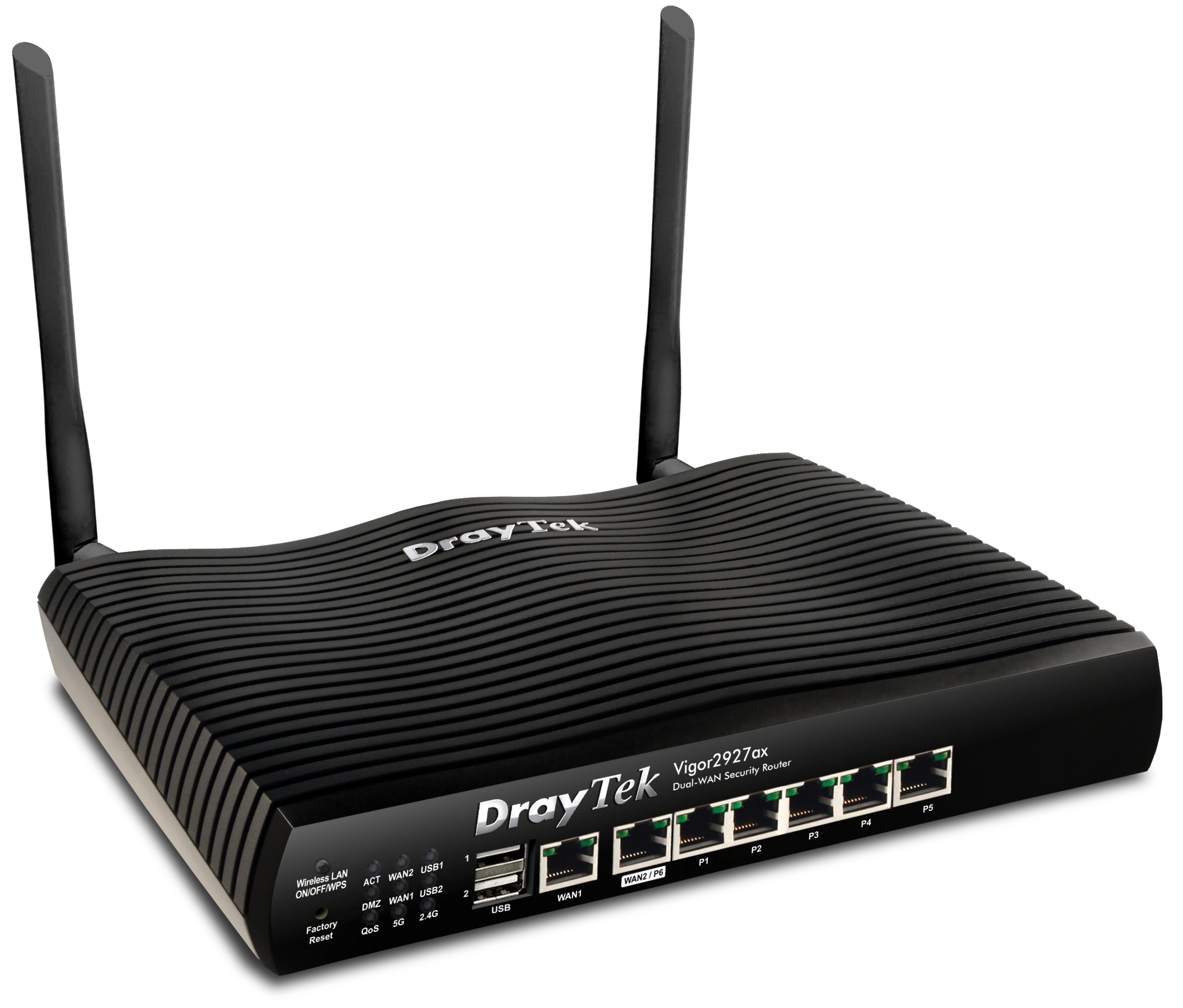 Image of Draytek Vigor 2927ax wireless router Gigabit Ethernet Dual-band...