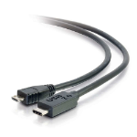 C2G 3ft, USB 2.0 Type C, Micro-USB B USB cable 0.9144 m USB C Black