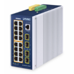 PLANET IGS-6325-16P4S network switch Managed L3 Gigabit Ethernet (10/100/1000) Power over Ethernet (PoE) Aluminium, Blue