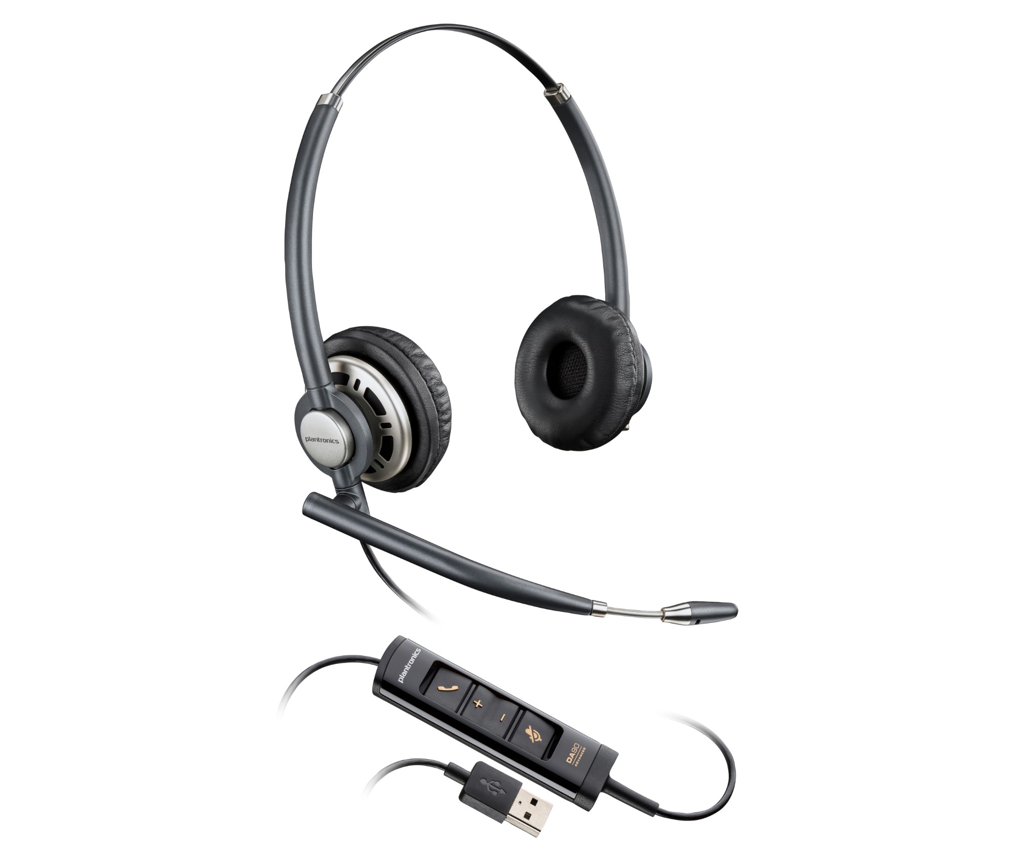HP Poly EncorePro 725 USB-A Stereo Headset TAA