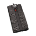 Tripp Lite TLP808B surge protector Black 8 AC outlet(s) 120 V 98.4" (2.5 m)