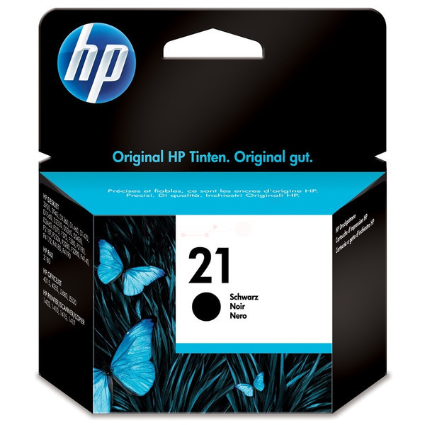 HP C9351AE#231/21 Printhead cartridge black Blister with security. 190