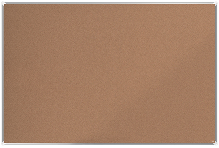 Image of Nobo Premium Plus insert notice board Indoor Brown Aluminium