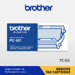 Brother PC-501 printer ribbon Black