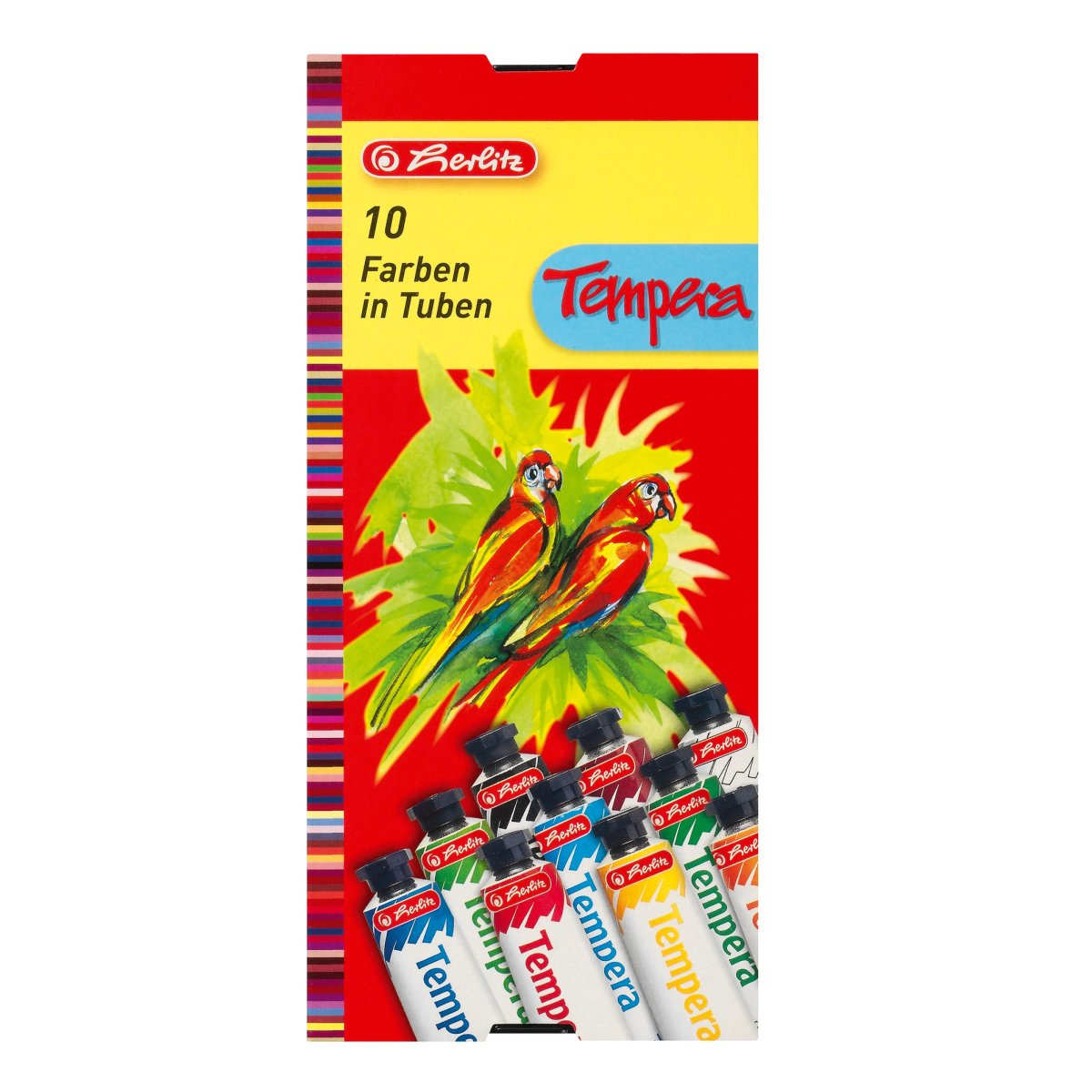Image of Herlitz 8643058 - 16 ml - Black - Blue - Green - Red - Yellow - 10...