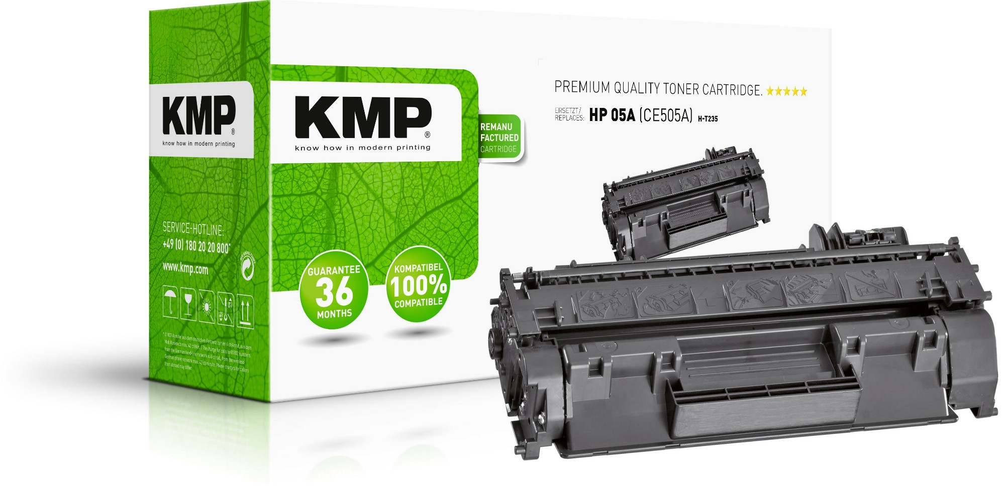 KMP H-T235 toner cartridge Black